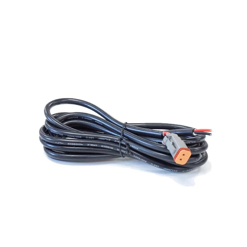 300cm kabel / 2-aderig / 2-P female Deusch-connector 1,5mm² | WAC-CABLE3M2P-1,5mm