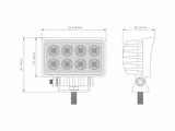 LED Work Light 24 watt OLSSON Heavy Duty