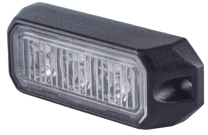 LED Flitser 3 LED uitvoering Amber 12/24V | S07F3001.1