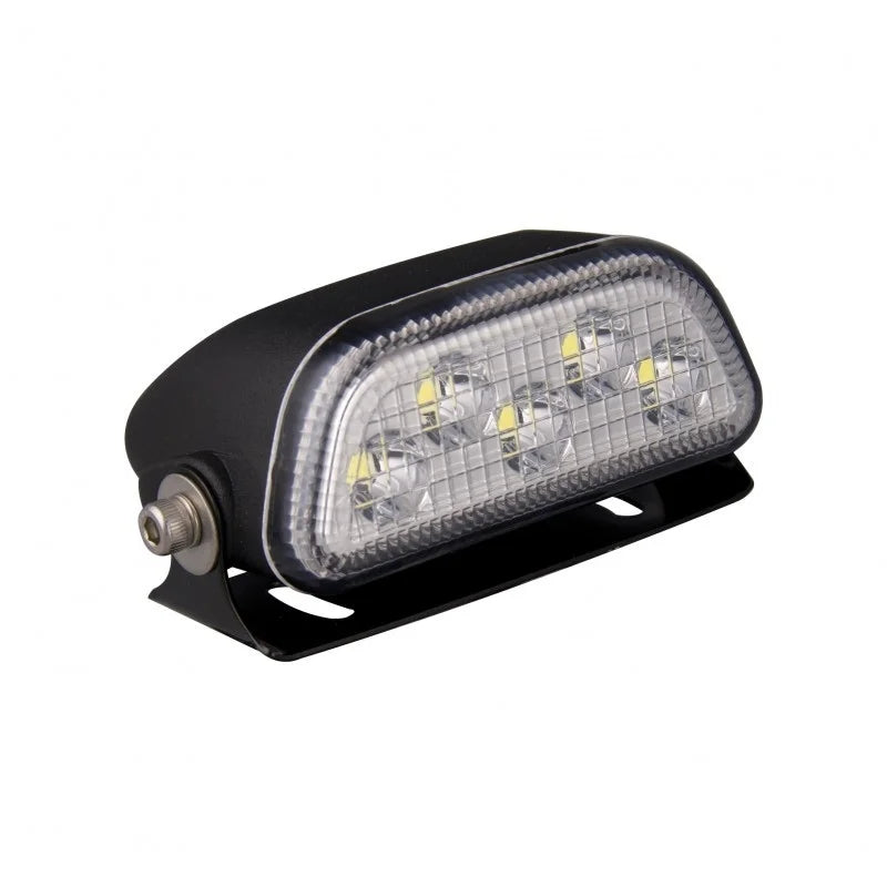 LED werklamp | 2,5 watt | 175lumen | 12-24v | Floodbeam zwart | 7150BM