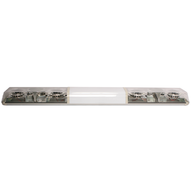 60 serie | R65 LED flitsbalk amber | 24v | 4 LED | 1524mm. | 60-00528-V