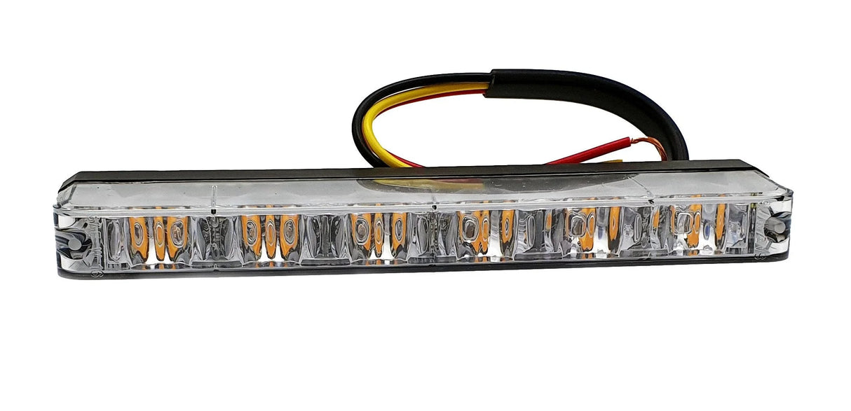 Narrow-Line, 6 LED, Vertical mounting - Amber