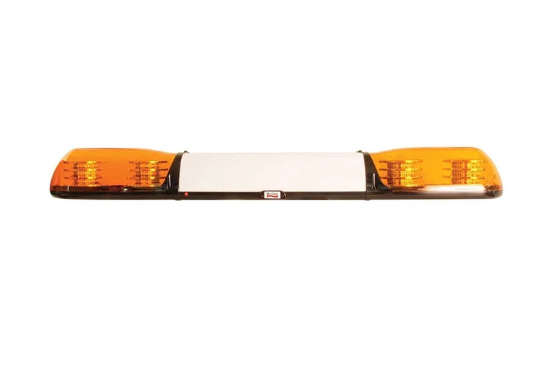 6-Series R65 LED flitsbalk amber, wit midden, 4 mod. 1250mm | A6654.100.LDV