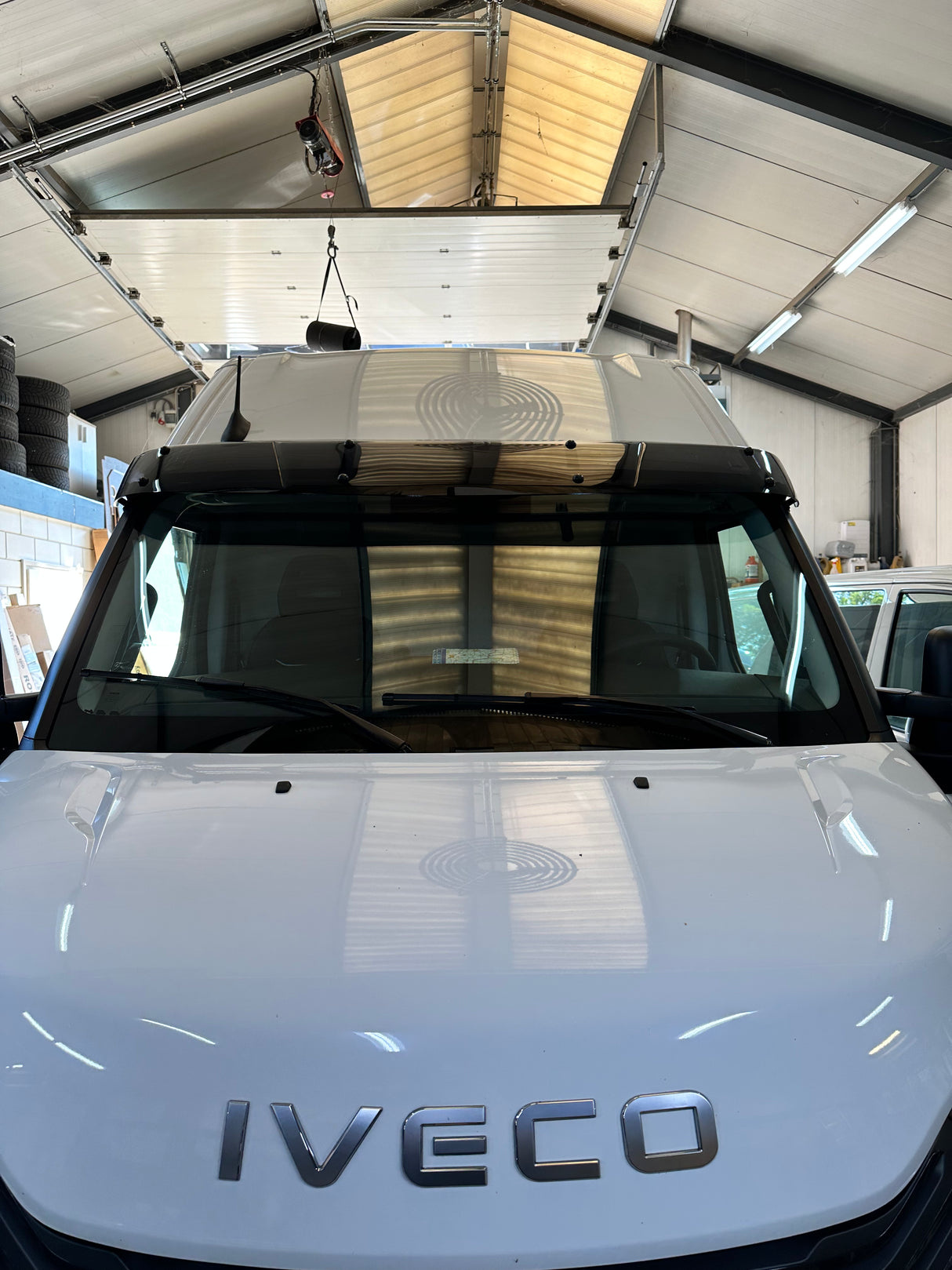 Zonneklep Iveco Daily 2014 -